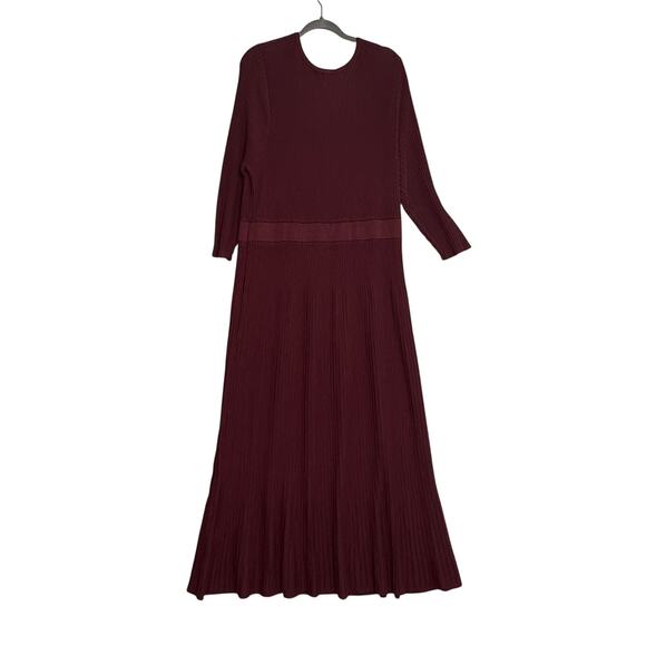 Lane Bryant Ribbed Midi Sweater Dress With Button Detail Size 22/24 Office Work - Picture 3 of 10